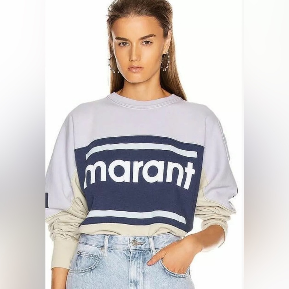 Isabel Marant Galian Colorblock Sweatshirt